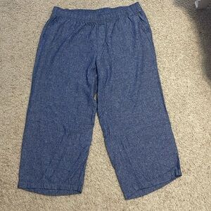 High rise Wide leg pants